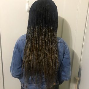 Lacefrontal Ghana Cornrow Braid wig yes available